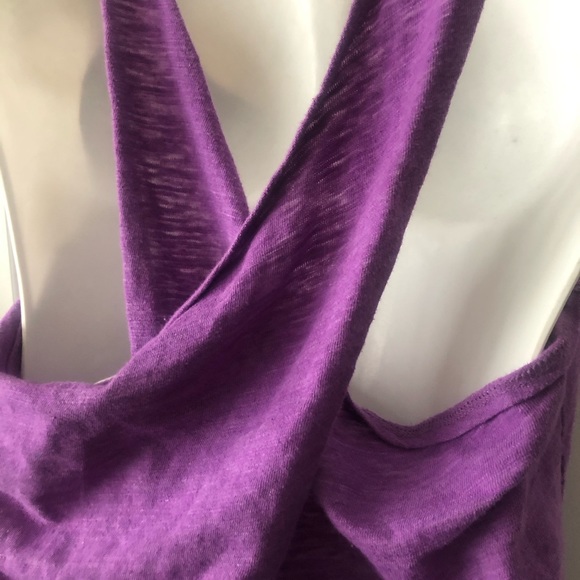 Roxy Wrap Top in Bright Purple size XL fits small - Picture 4 of 5